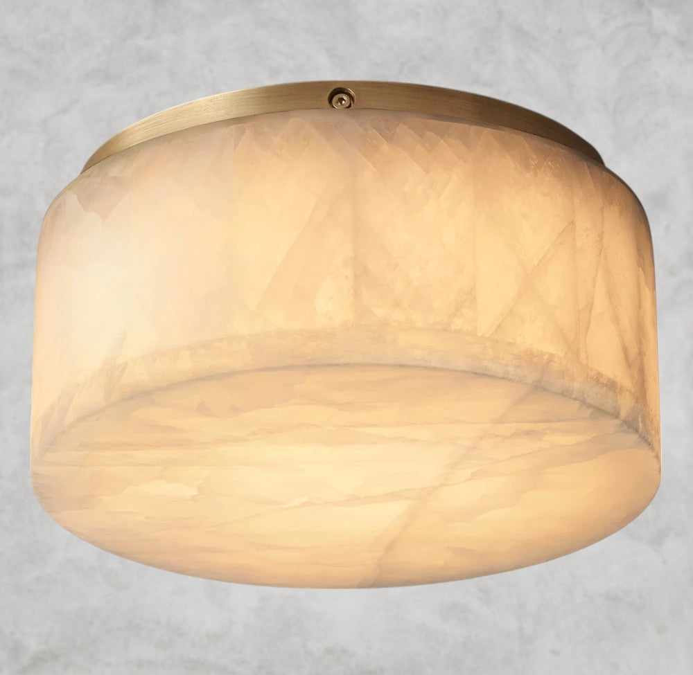 Rivage lueur round flushmount 6", 10", 14"